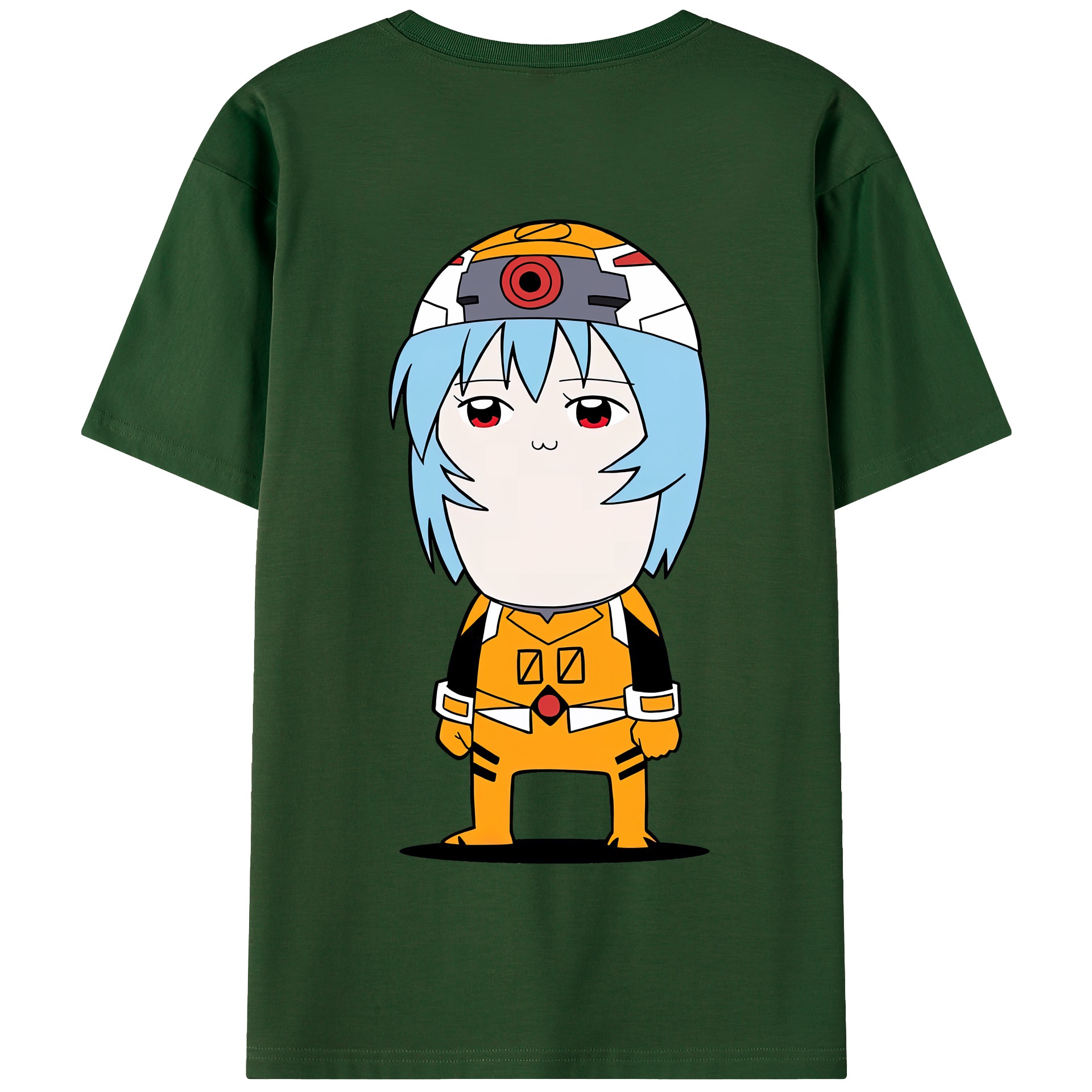 （画像用） EVA 新世紀エヴァンゲリオン 綿100％半袖Tシャツ（背面プリント）